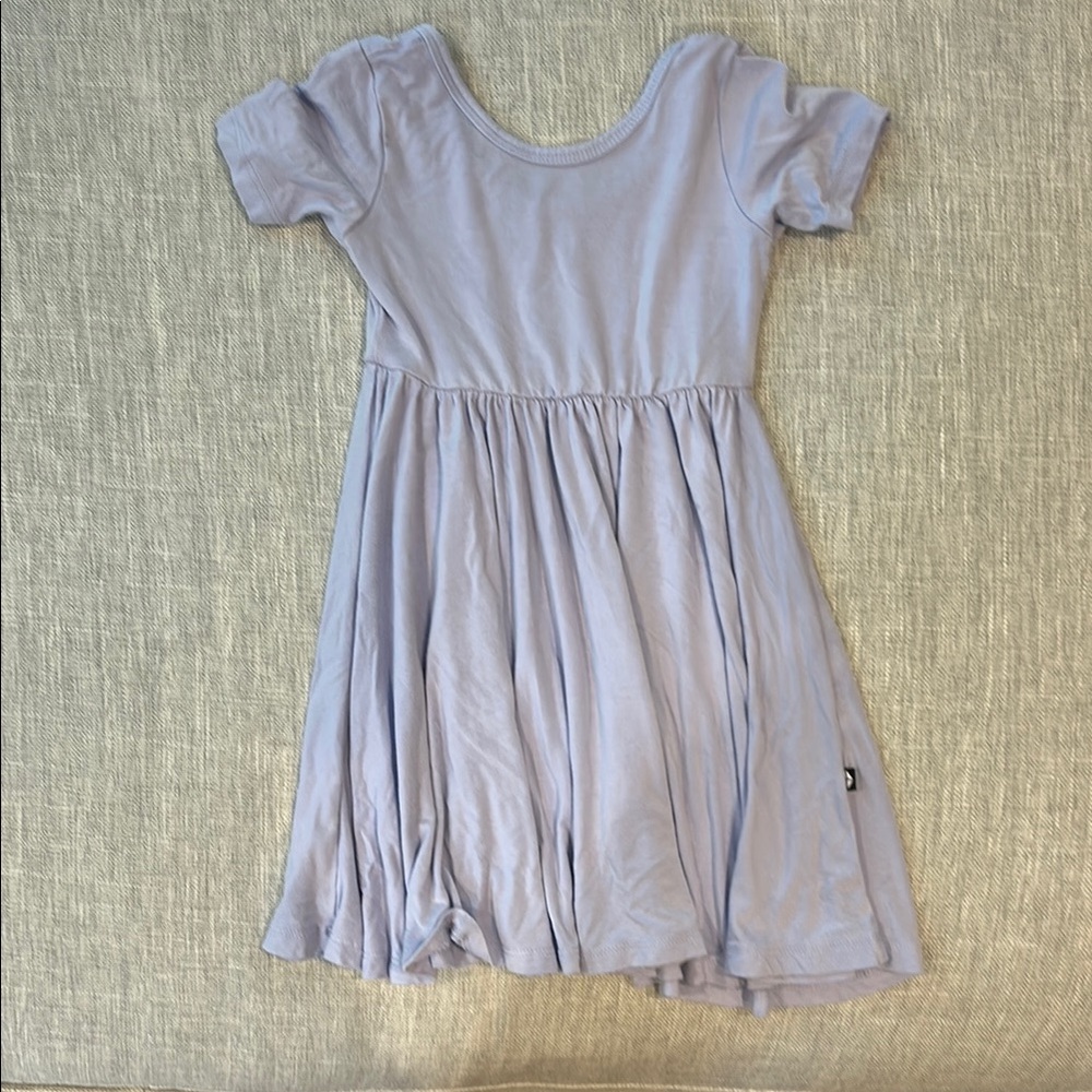 Kyte Baby Twirl Dress in Taro